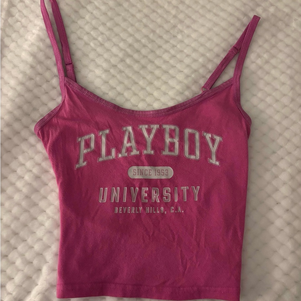 PLAYBOY Pink University Camisole